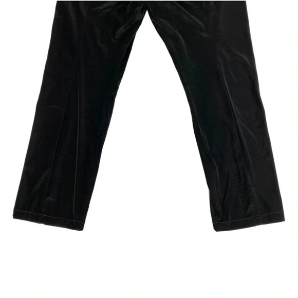 $179 NWT Good American The Croc Exec Pant Black High Waist Suede Plus Size 6 3XL - Picture 5 of 16